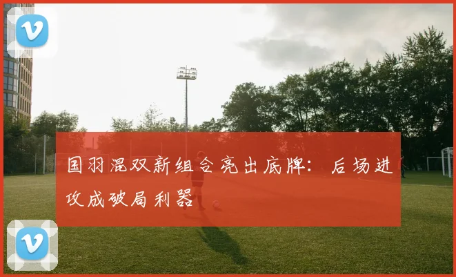 国羽混双新组合亮出底牌：后场进攻成破局利器